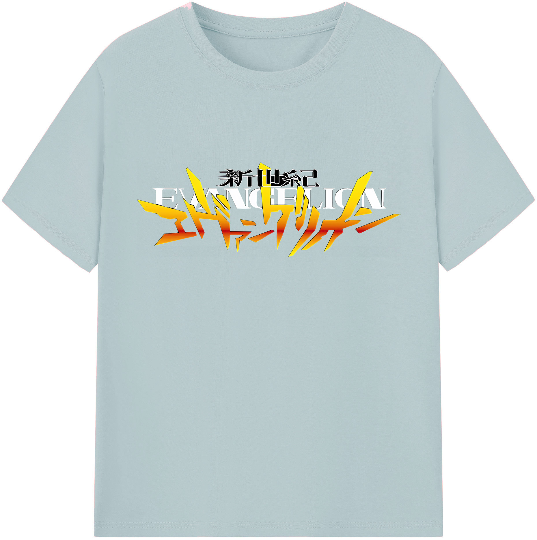 （画像用） EVA 新世紀エヴァンゲリオン 綿100％半袖Tシャツ（フロントプリント）